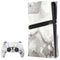 Marbleized Grey PS5 Pro Disk Bundle  Skin